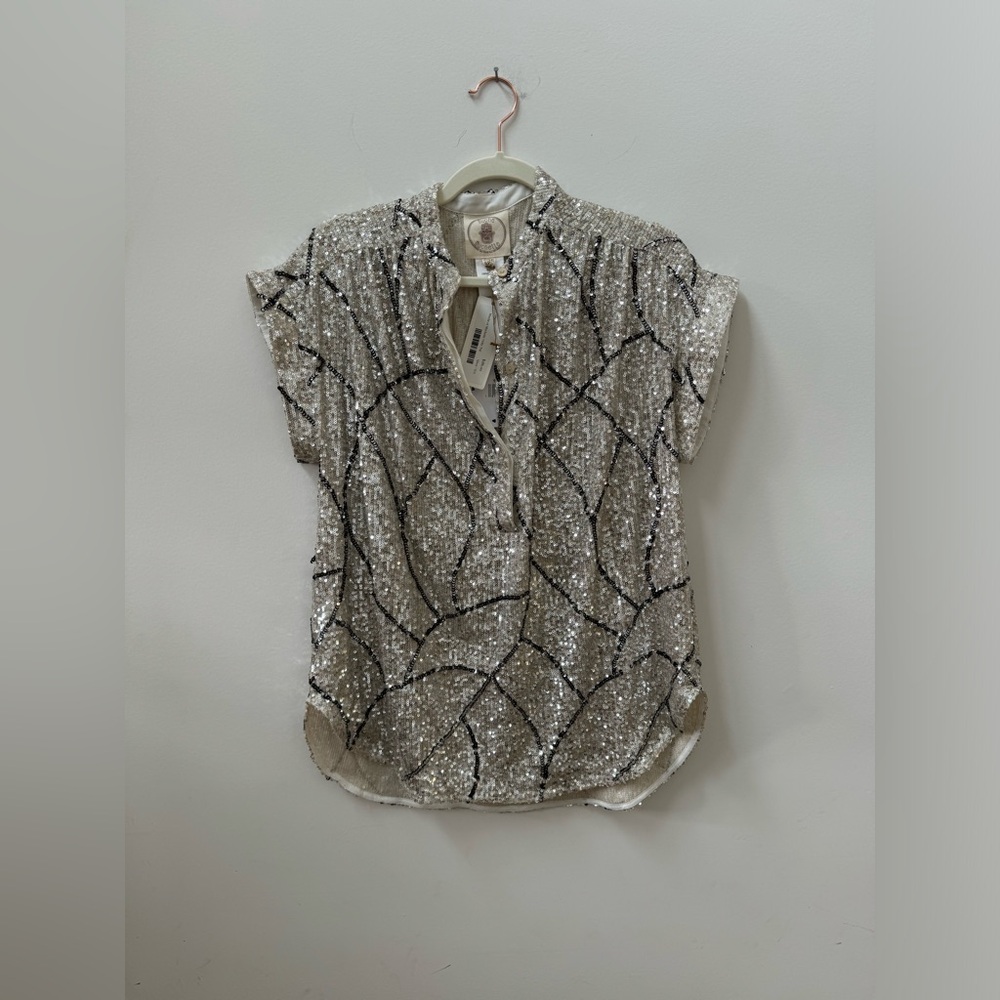 Muche & Muchette Sequin Top